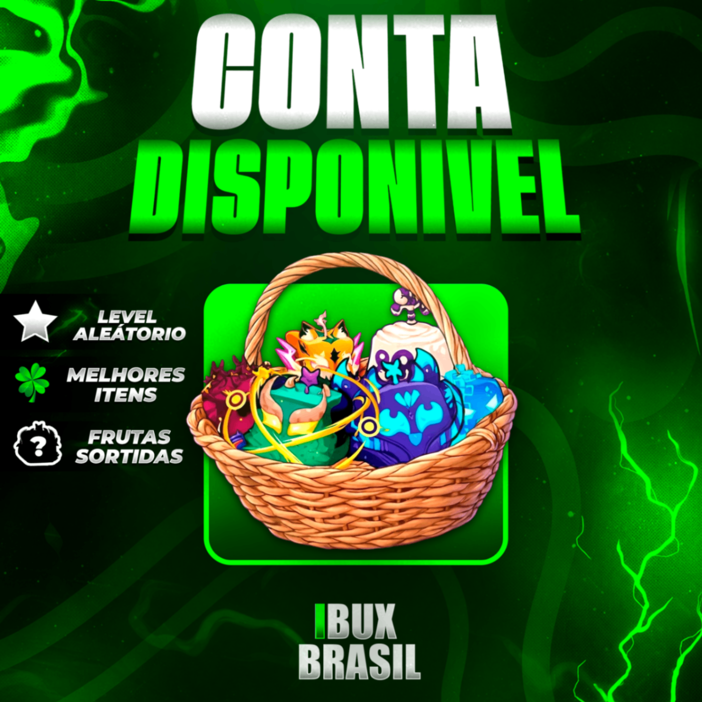 🥜 CESTA DE FRUTAS MITICAS + SUPER RARAS