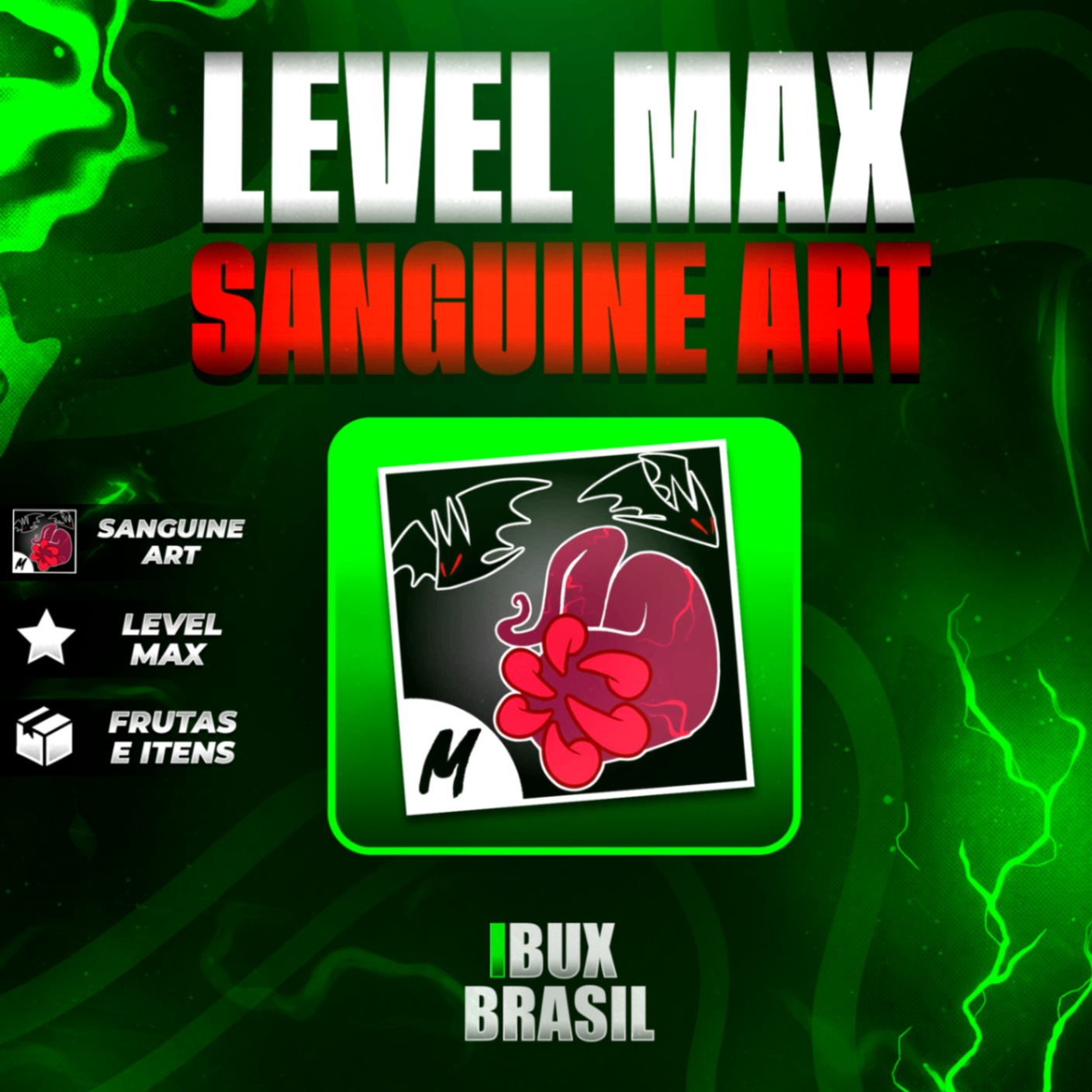 🩸 LEVEL 2800 + SANGUINE ART + FRUTAS E ITENS!