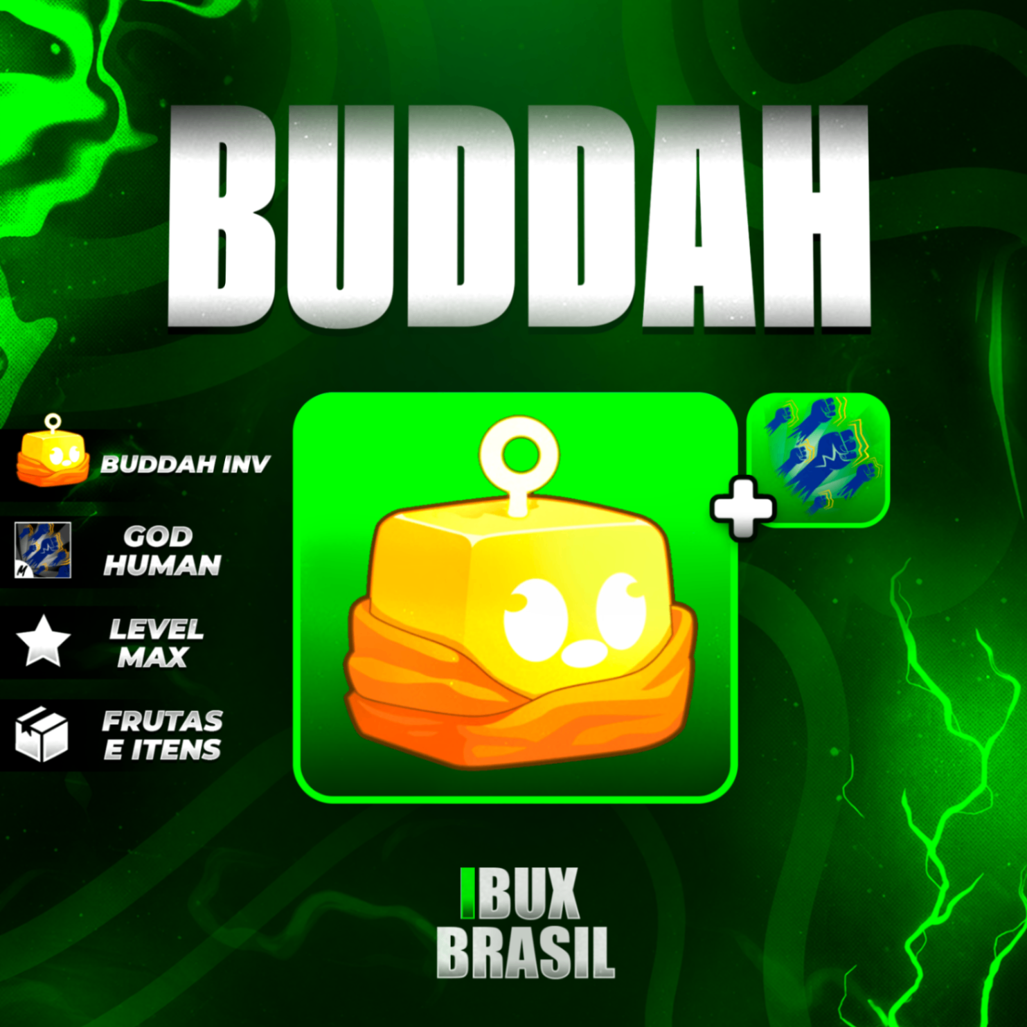 🙏 BUDDHA NO INVENTÁRIO + GODHUMAN + ITENS LEGENDARY!