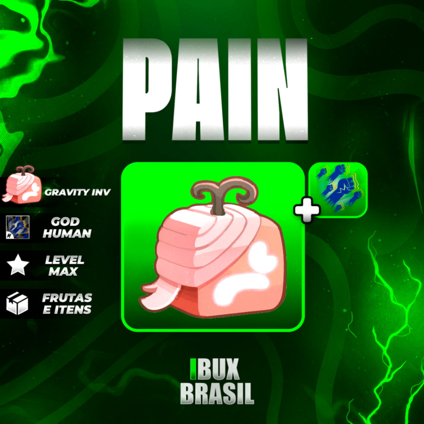 🐾 PAIN NO INVENTÁRIO + GODHUMAN + ITENS LEGENDARY!