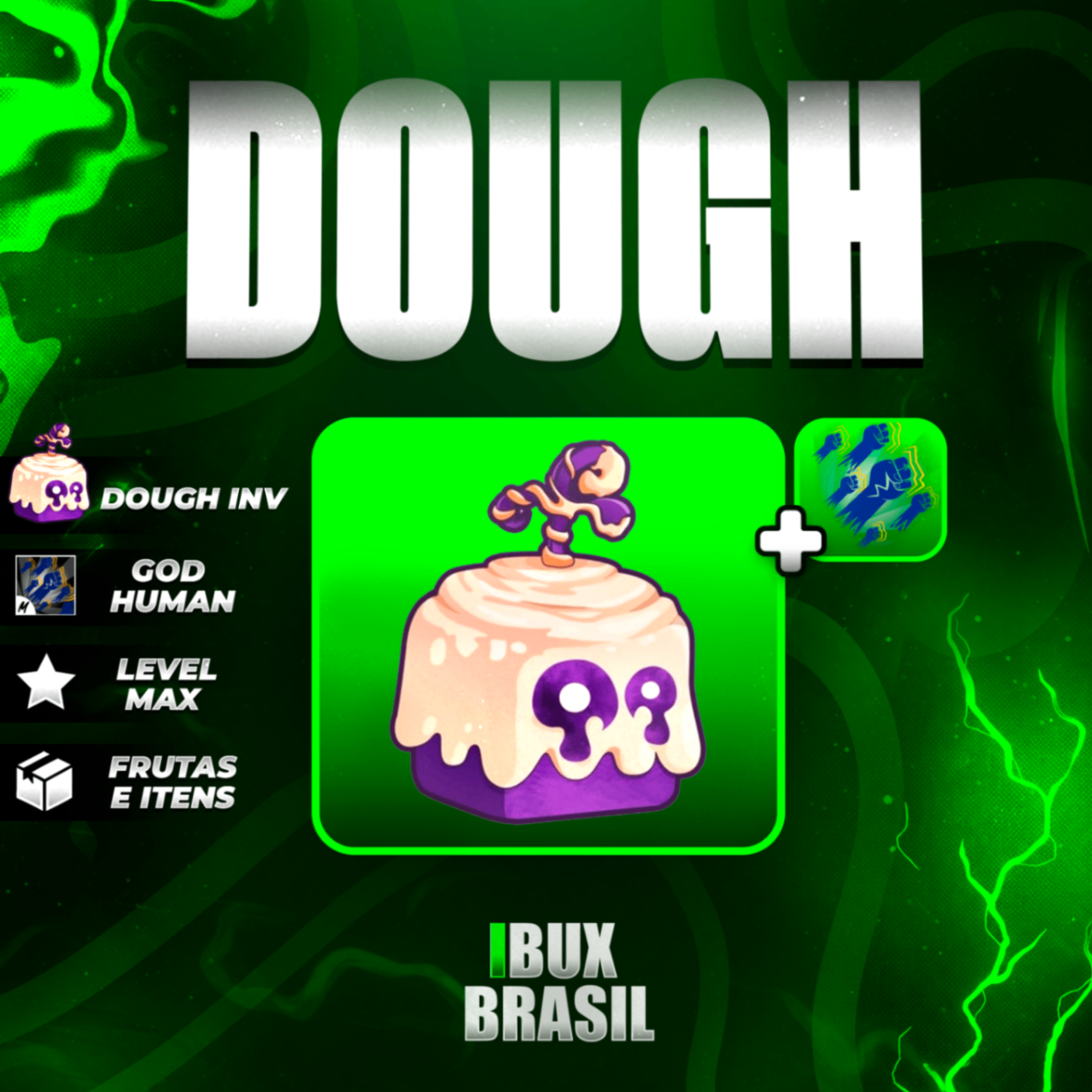 🍩 DOUGH NO INVENTÁRIO + GODHUMAN + ITENS MÍTICOS!