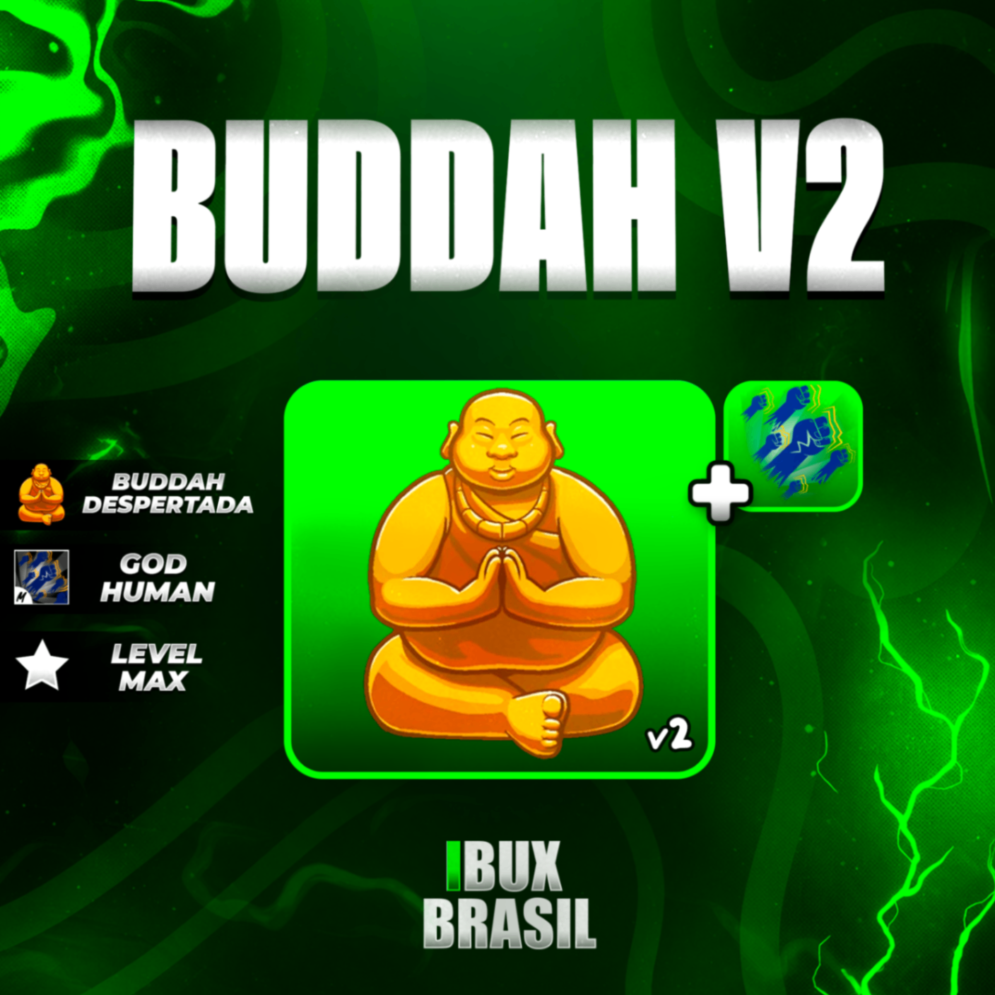 🙏 LEVEL 2800 + GODHUMAN + BUDDHA V2 + FRUTAS E ITENS!