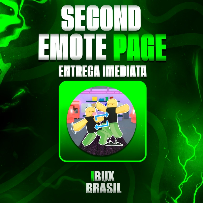 🎇 Second Emote Page [175 Robux]